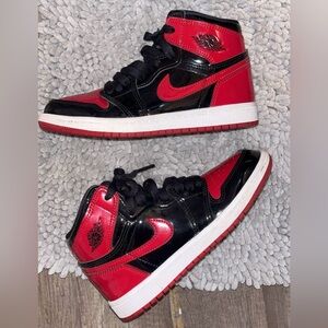 Air Jordan 1 Patent Leather Bred 1’s